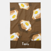 Brotsatz mit Eizellmuster Geschirrtuch (Vertikal)