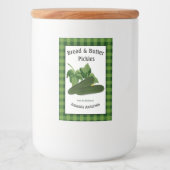 Brotschläuche Kariert V Lebensmitteletikett (Vorderseite)