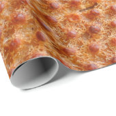 Brotstruktur mit vielen Punkten (nach dem Kochen a Geschenkpapier (Rolleneckpunkt)