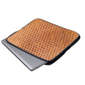 Brotstruktur mit vielen Punkten (nach dem Kochen a Laptopschutzhülle (Vorne Knopf)
