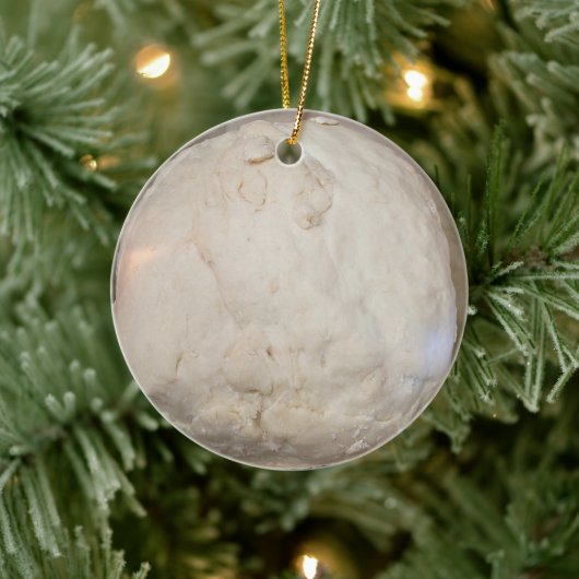 Brotteig Keramik Ornament (Baum)