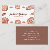 Brotteig und Konditorei Koch Bäckerei Visitenkarte (Vorne/Hinten)