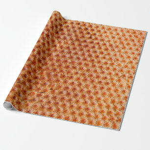 Brottextur mit vielen Punkten (nach dem Kochen auf Geschenkpapier
