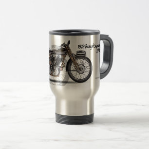 Brough 1929 überlegenes SS100 Reisebecher
