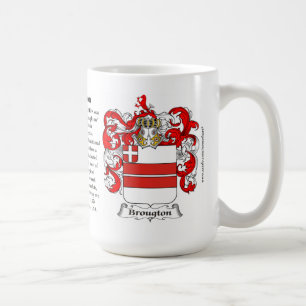 Broughton, der Ursprung, die Bedeutung und das Kaffeetasse