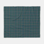 Broun Kariert Fleecedecke (Vorderseite (Horizontal))