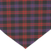 Broun oder Grady Clan Tartan Kariertes Muster Kurzer Tischläufer (Ecke)