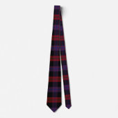 Broun oder Grady Clan Tartan Karomuster Krawatte (Vorderseite)