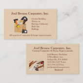 Brouse Zimmerei-Visitenkarte Visitenkarte (Vorne/Hinten)