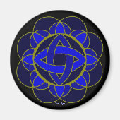 "Brow (3rd Eye) Chakra"-Magnet Magnet (Vorne)