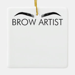 Brow Artist Brow Lounge Eyebrow Lover Br Keramikornament