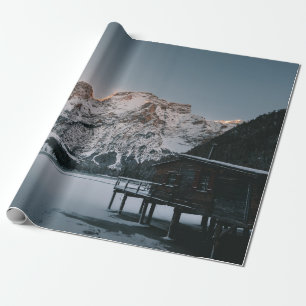 BROW HOUSE BEAR BERG GESCHENKPAPIER