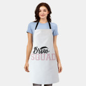 Brow Squad Makeup Artist Brow Tech Brow Schürze (Getragen)