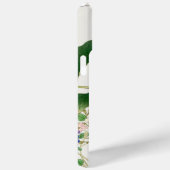 Browallia & Hibiskus Blume - Japanischer Holzblock Case-Mate iPhone Hülle (Rückseite / Rechts)