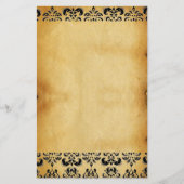 BROWER PARCHMENT DAMASK BRIEFPAPIER (Vorderseite)
