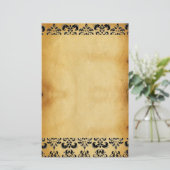 BROWER PARCHMENT DAMASK BRIEFPAPIER (Stehend Vorderseite)