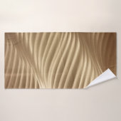 BROWER UND WEISS STRIPIERTE TEXTILE BADEHANDTUCH (Badehandtuch)