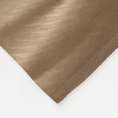 BROWER UND WEISS STRIPIERTE TEXTILE FLEECEDECKE (Ecke)