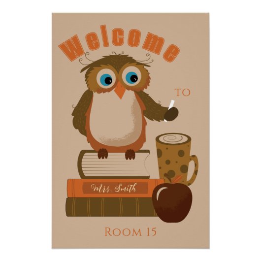 Browl on Books Classroom Poster (Vorderseite)