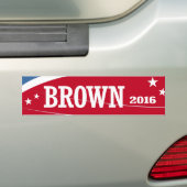 BROWN 2016 AUTOAUFKLEBER (Auf Auto)