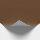 Brown #2, Brown Wrapping Paper Geschenkpapier (Ecke)