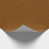 Brown 3D Illusion Geschenkpapier (Ecke)