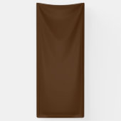 Brown #4D2A10, Krokodil-Vinyl-Banner Banner (Vertikal)