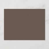 Brown #5E4E44, Leber Ankündigungspostkarte (Vorderseite)
