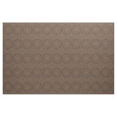 Brown Africa Mudcloth Circle Print Pattern Fabric Stoff (Yard (91,4 cm))