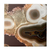 Brown Agate Fliese (Vorderseite)