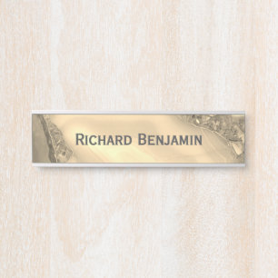 Brown Agate Türschild