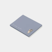 Brown-Amerikaner Shorthair Miezekatze Post-it Klebezettel (angewinkelt)