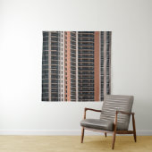 Brown and black high-rise building wandteppich (Beispiel)