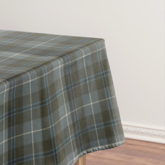 Brown and Blue Scottish Clan Kariert Tartan Tischdecke (Beispiel)