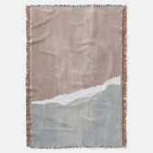 Brown And Gray Grunge Decke (Vorderseite Vertikal)