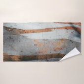 Brown and grey tree trunk badehandtuch (Badehandtuch)