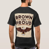 Brown and Proud T - Shirt CollectionT-Shirt (Rückseite)