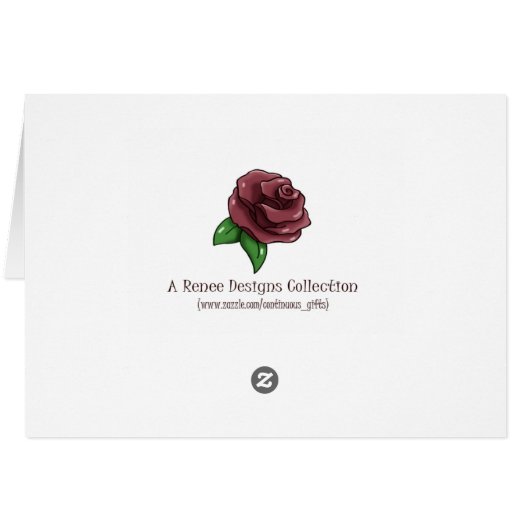 Brown and White Diploma (Rückseite Horizontal)