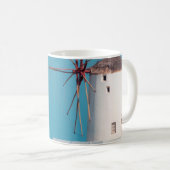 Brown and white windmill kaffeetasse (VorderseiteRechts)