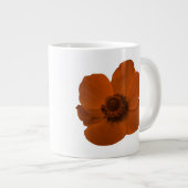 Brown Anemone Tasse (Vorderseite Rechts)