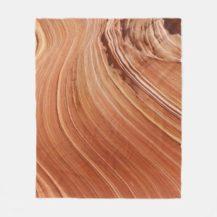 Brown antelope fleecedecke