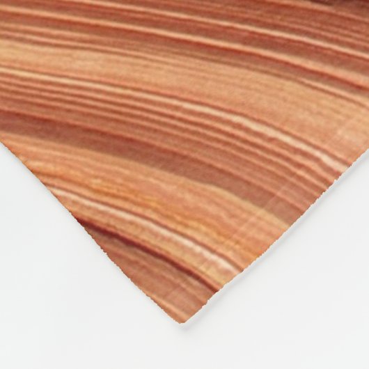 Brown antelope fleecedecke (Ecke)