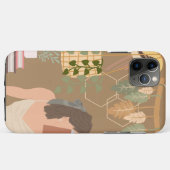 Brown Ästhetische Frau Lesen Buch Case-Mate iPhone Hülle (Rückseite (Horizontal))