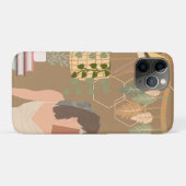 Brown Ästhetische Frau Lesen Buch Case-Mate iPhone Hülle (Rückseite (Horizontal))