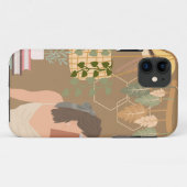 Brown Ästhetische Frau Lesen Buch Case-Mate iPhone Hülle