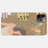 Brown Ästhetische Frau Lesen Buch Case-Mate iPhone Hülle (Rückseite (Horizontal))