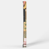 Brown Ästhetische Frau Lesen Buch Samsung Galaxy Hülle (Rechte Seite)