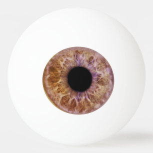 Brown-Augen-Klingeln pong Ball Tischtennisball