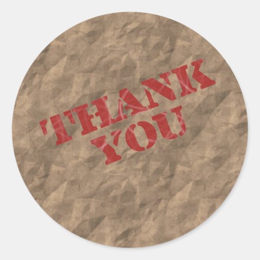 Brown Bag Sticker (Vorderseite)