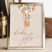 Brown Bären Balloons Kinderbücher und Geschenkpost Poster